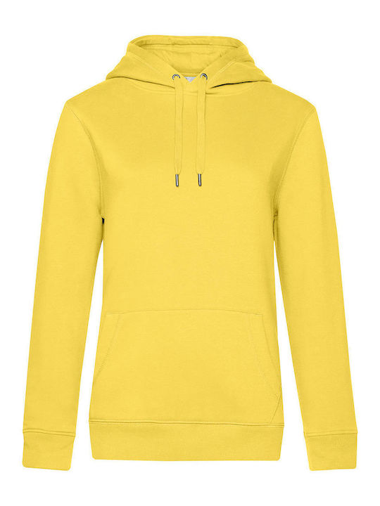 B&C Women's Long Sleeve Promotional Sweatshirt Yellow Fizz