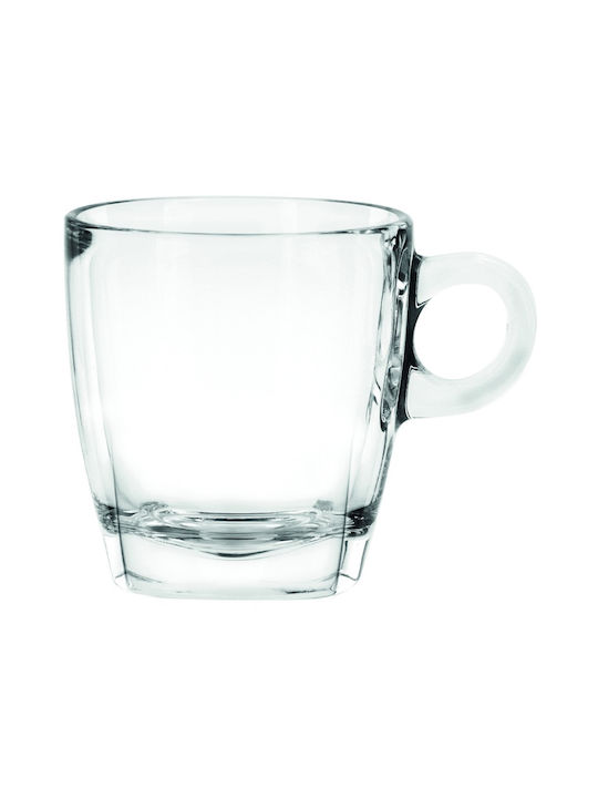 Ocean Φλιτζάνι Cappuccino Γυάλινο Διάφανο 195ml