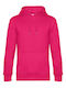 B&C Men's Long Sleeve Promotional Sweatshirt Magenta Pink