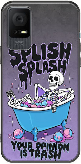 Splish Splash Tcl 406 Black Tpu Μαύρη Σιλικόνη