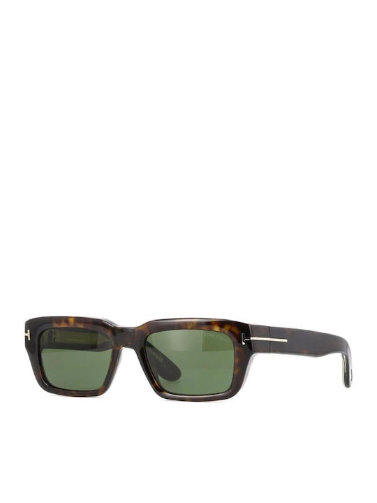 Tom Ford Icon Unisex Γυαλιά Ηλίου με Καφέ Ταρτα...