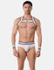 Barcode Berlin Herren Sexy Slip Weiß