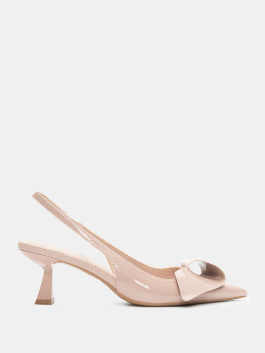 Luigi Pointed Toe Pink Heels