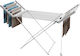 Bakaji Aluminum Folding Electric Floor Clothes Drying Rack 260W 148x53cm
