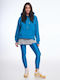 Lynn Women's Everyday Legging High Waisted Petrol