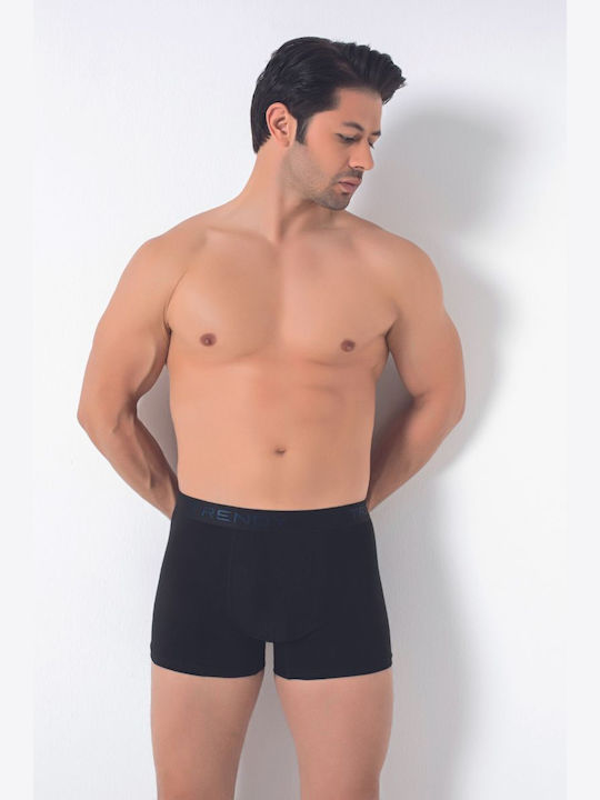 Trendy Men's Boxer Dark Blue 49387