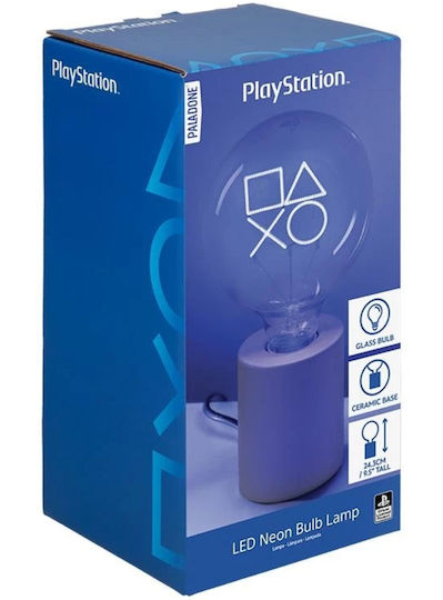 Paladone Kinder Dekorative Lampe Bulb Playstation Blau 18x13x18εκ.