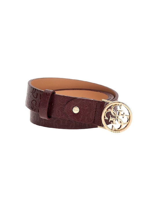 Guess Women's Belt Burgundy