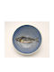 Bol Ceramic Albastru Handmade 30cm