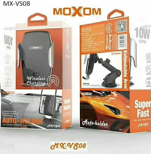 Moxom Moxom Handyhalterung Auto mit Koffer & Kabellose Ladefunktion Schwarze