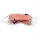 Protective Mask Fabric Orange 1pcs