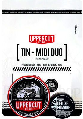 Uppercut Deluxe Pomade Tin 130gr & Midi 30gr