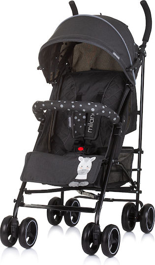 Chipolino Milano Καρότσι Μπαστούνι Kατάλληλο από 6+ Mηνών Zebra