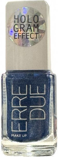 Erre Due Exklusives Glänzendes Nagellack Blau 12ml