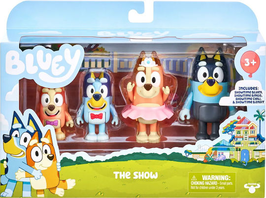 Giochi Preziosi Bluey Family Figures For Age 3+ (Miscellaneous Designs)