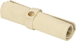 Nylon Canvas Watch & Strap Portable Storage Bag Khaki