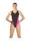 Head 452106 Renn-Ein Stück Badeanzug Schwimmen Schwarz