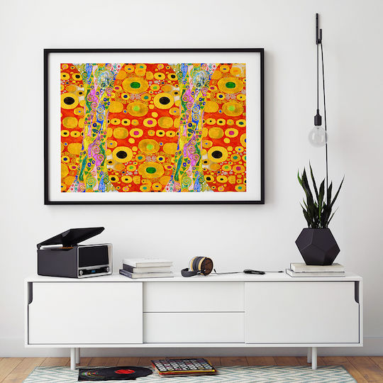 Poster Gustav Klimt Hope Details Art150 21cm X 30cm Λευκό Κάδρο Pvc 18x24