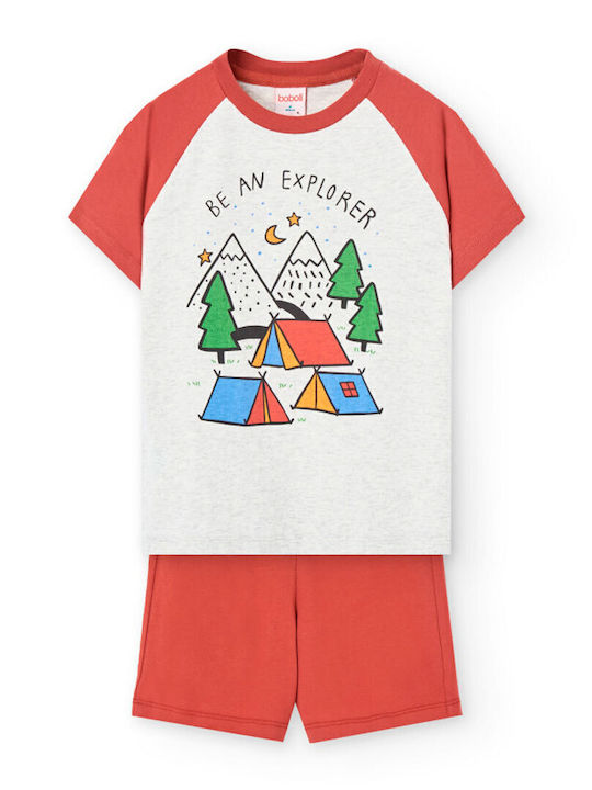 Boboli Kids' Pajamas Summer red