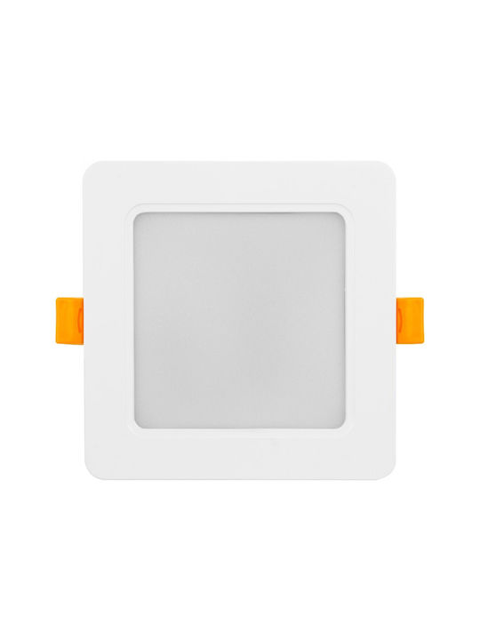Maclean Energy Outdoor Ceiling Light with Integrated LED in White Color MCE373 S