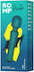 Romp Metallic Look Vibrator Massage 20cm Grün