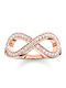 Thomas Sabo Ring made of Silver Gold Plated