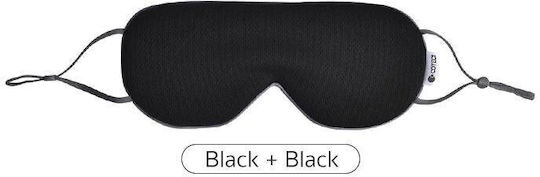 Coteci Coteci 86020 Sleep Mask Summer Winter Double-Sided Double Black Black