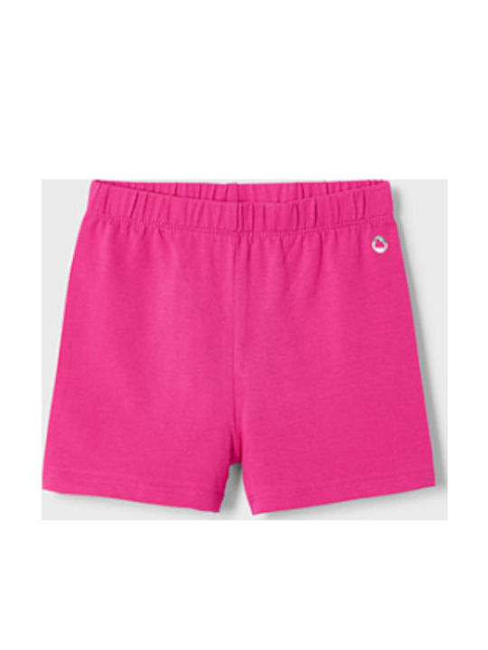 Kinder-Shorts/Bermudas Stoff Magenta