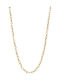 Senza Chain Neck made of Stainless Steel Gold-plated
