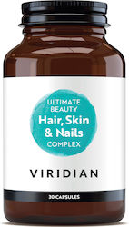 Viridian Ultimate Beauty Hair, Skin & Nails 30 Κάψουλες Viridian Ultimate Beauty Hair, Skin & Nails 30 Κάψουλες