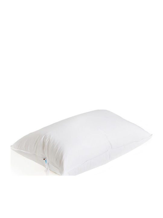 Pernă de dormit cu pene dublă 50x70 cm 3 camere 90% puf FP 750