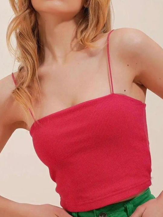 G.X.X Bluse Fuchsie