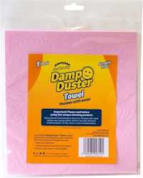 Damp Duster Dusting Cloth Pink