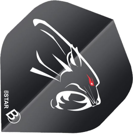 Bull's Dart 5-star Flights A-std Panther Пера за дартс, Φτερά για Βελάκια Дартс