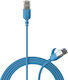 Procab U/UTP Cat.6 (Gigabit) Καλώδιο Δικτύου Ethernet 0.5m Μπλε
