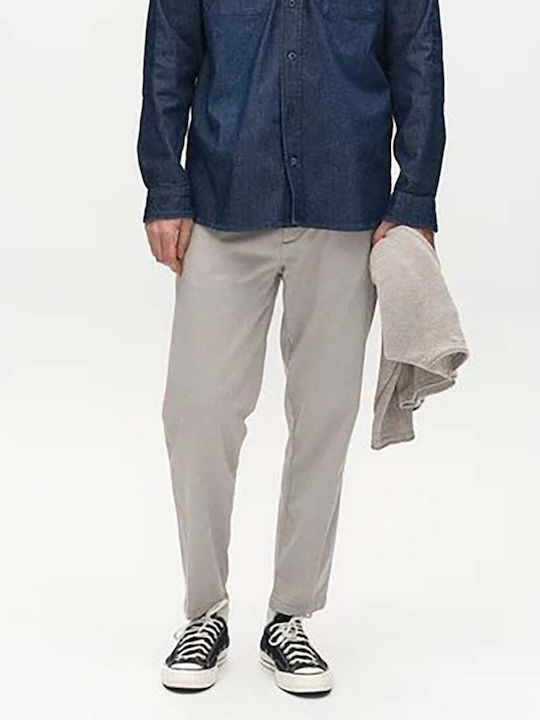 Ανδρικό Παντελόνι Chino Relaxed Fit Γκρι