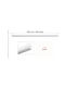 Gardinenstange Holzstange Einzeln Φ2,8cm 180cm Weiß Forhome 58200565 Zuhause