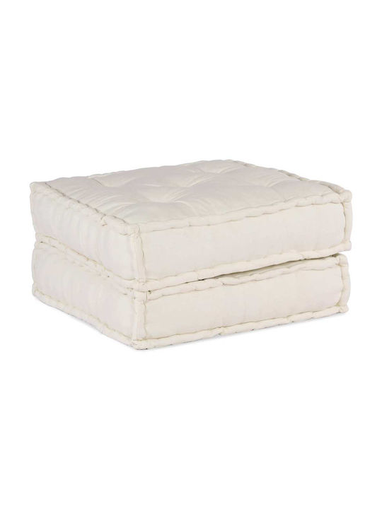 Puf Bolster Cremă 70x70x36cm