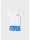 Mayoral Kids Swimwear Swimwear Set Sky Blue