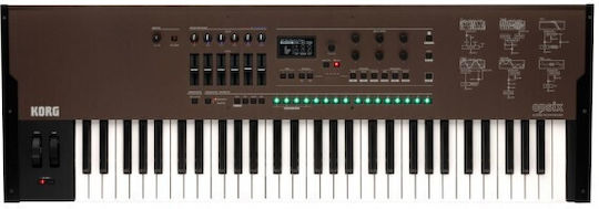 Korg Синтезатор FM с 61 Динамичен Клавиши Черен