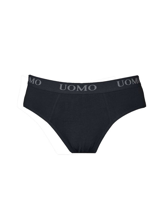 Uomo Men's Slip Black