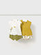 Kids' Set with Shorts Summer 4pcs Olive