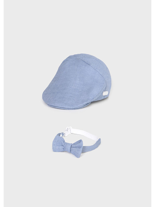 Mayoral Kids' Hat Fabric Beret Blue
