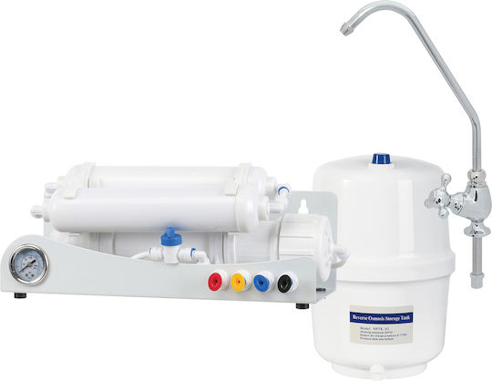 QWaterFilters Σύστημα Αντίστροφης Όσμωσης 3 Σταδίων Ro-3