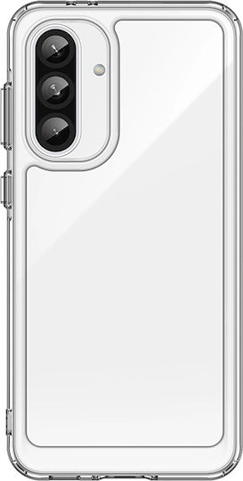 Hurtel Back Cover Silicone / Plastic Transparent (Samsung Galaxy A36, Outer Space)