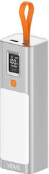 Vidvie PB777 20000mAh 100W Ασημί Vidvie PB777 20000mAh 100W Ασημί