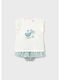 Mayoral Baby Bodysuit Short-Sleeved Emerald