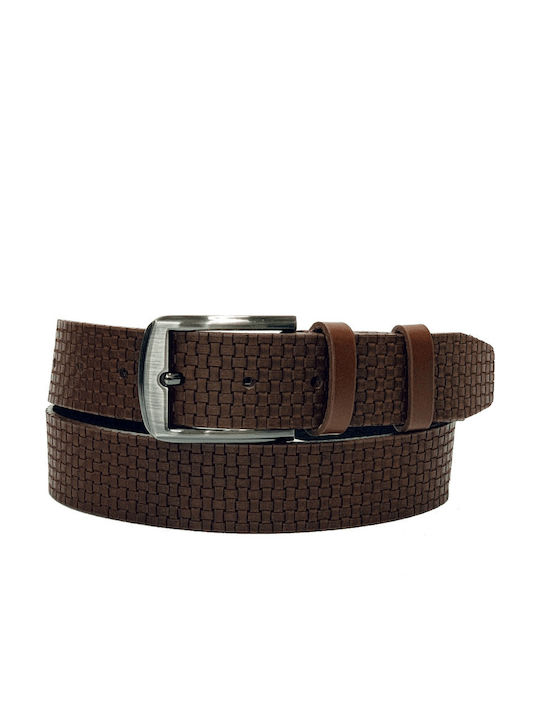 Women Weakness Herren Gürtel Leder Braun