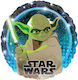 Foil Balloon 17 Star Wars Galaxy Yoda 43 cm