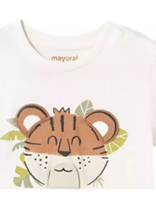 Mayoral T-Shirt Cream